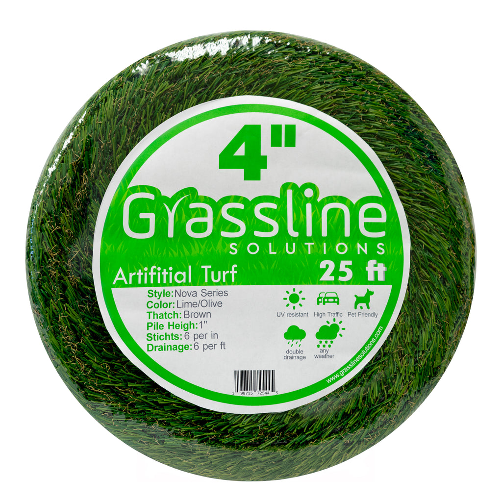 Nova Artificial Grass Strip 4'' x 25ft