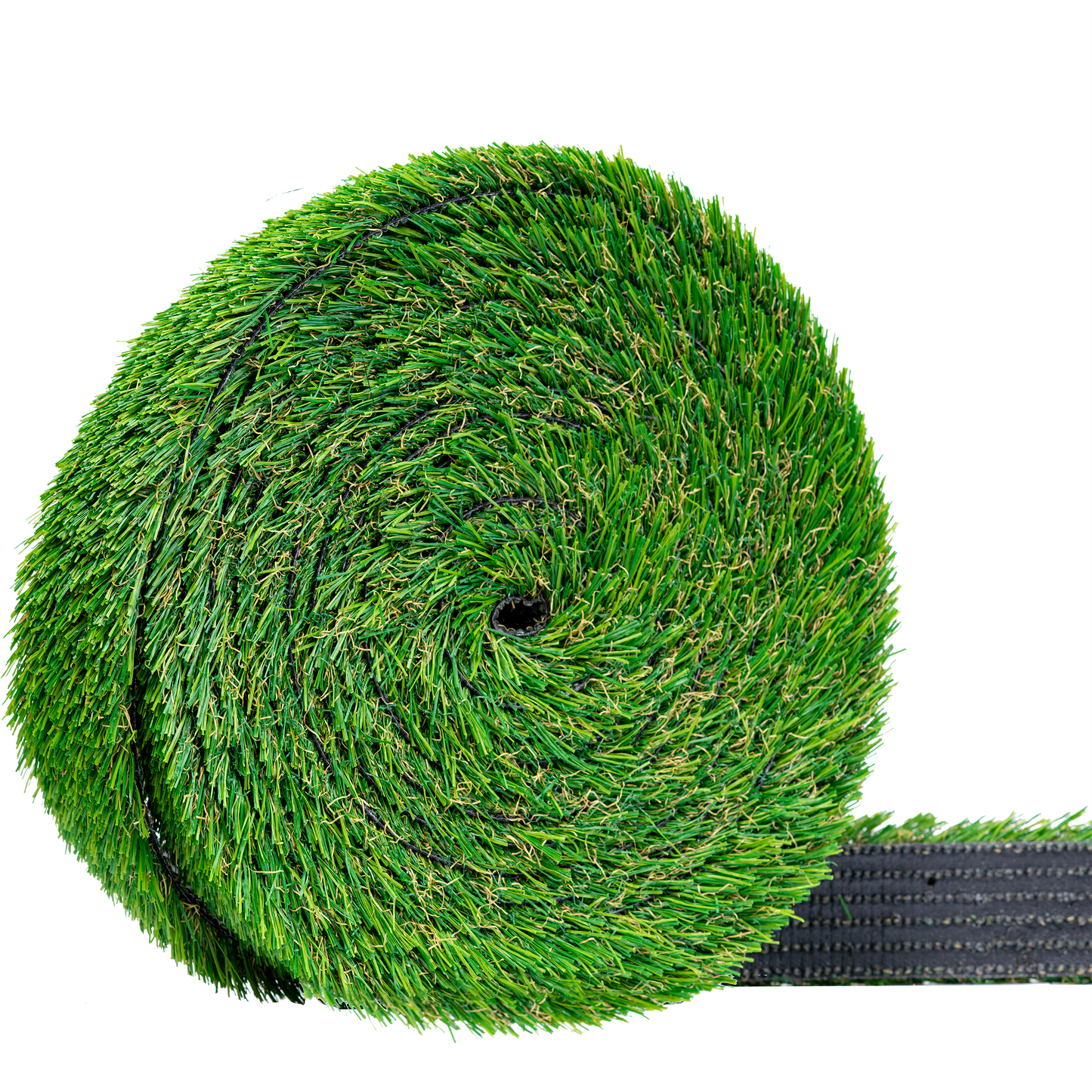 Nova Artificial Grass Strip 2'' x 25ft for Indoor/Outdoor Use-Realistic, 1" Thick Synthetic Turf for DIYers and Professionals, Pre-Cut Roll for Easy Installation and Creative Designs